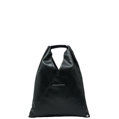 エムエムシックス メゾンマルジェラ ハンドバッグ トートバッグ ブラック レザー レディース MM6 【中古】