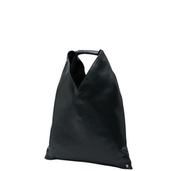 エムエムシックス メゾンマルジェラ ハンドバッグ トートバッグ ブラック レザー レディース MM6 【中古】