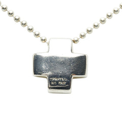 ティファニー ローマンクロス ネックレス SV925 シルバー レディース TIFFANY&Co. 【中古】