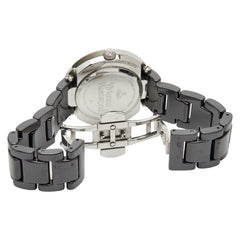 ヴィヴィアンウエストウッド 腕時計 クオーツ ブラック文字盤 ステンレススチール レディース Vivienne Westwood 【中古】