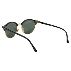 レイバン クラブラウンド サングラス RB4246 901 ブラック プラスチック メンズ Ray-Ban 【中古】