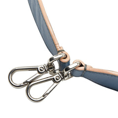 フェンディ ショルダーストラップ ライトブルー ブラウン レザー レディース FENDI 【中古】