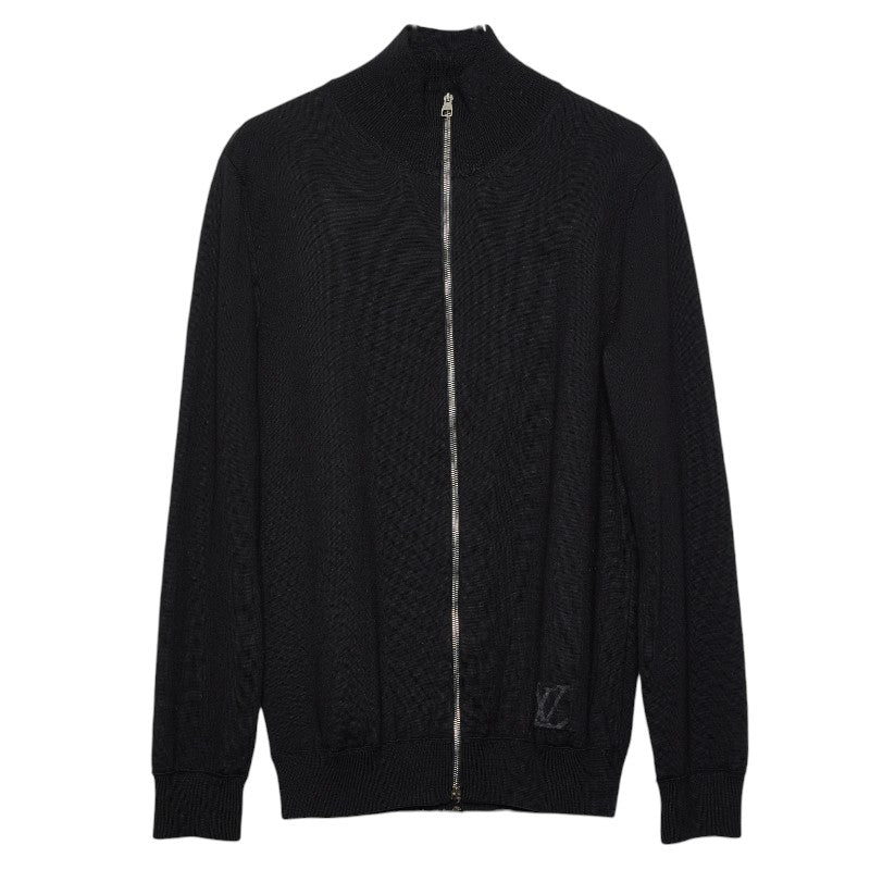 ルイ ヴィトン ドライバーズニット ジップアップニット サイズ：S ブラック ウール シルク カシミヤ メンズ LOUIS VUITTON 【中古】