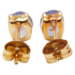 K18YG イエローゴールド 色石0.60ct スタッドピアス レディース 【中古】