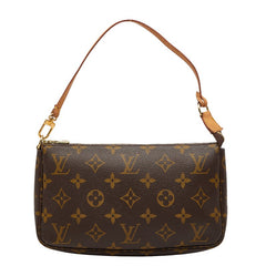 ルイ ヴィトン モノグラム ポシェット アクセソワール ショルダーバッグ M51980 ブラウン PVC レザー レディース LOUIS VUITTON 【中古】