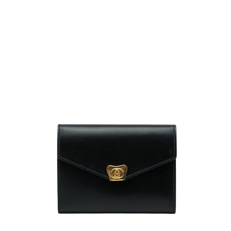 グッチ - 手帳カバー 031 379 4328 ブラック レザー レディース GUCCI 【中古】