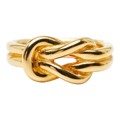 エルメス アタメ スカーフリング ゴールド メッキ レディース HERMES 【中古】