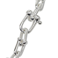 ティファニー ハードウェア スモールリンク ネックレス SV925 シルバー レディース TIFFANY&Co. 【中古】