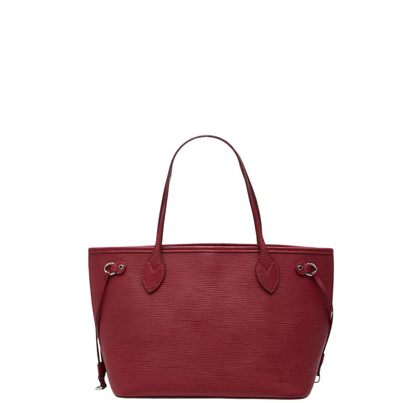 ルイ ヴィトン エピ ネヴァーフルPM トートバッグ ハンドバッグ M40959 フューシャ ワインレッド レザー レディース LOUIS VUITTON 【中古】