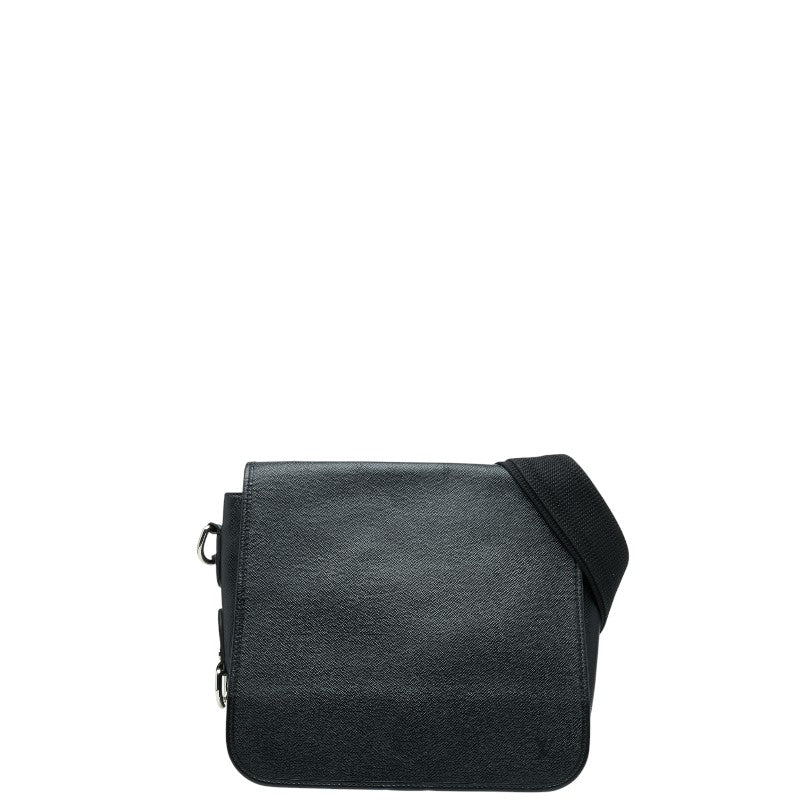 ルイ ヴィトン タイガ アンドレイ 斜め掛け ショルダーバッグ M32482 アルドワーズ ブラック レザー メンズ LOUIS VUITTON 【中古】