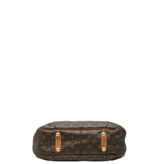 ルイ ヴィトン モノグラム ガリエラPM ワンショルダーバッグ ハンドバッグ M56382 ブラウン PVC レザー レディース LOUIS VUITTON 【中古】