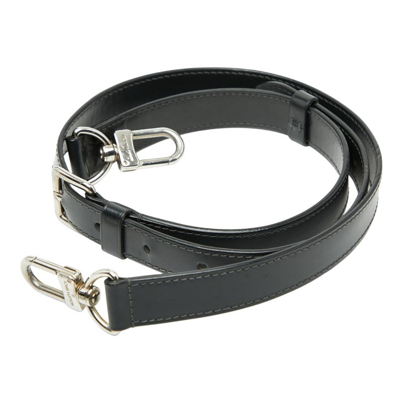 ルイ ヴィトン ショルダーストラップ ブラック レザー レディース LOUIS VUITTON 【中古】