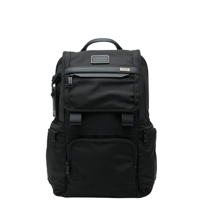 トゥミ ALPHA 3 アルファ3 リュック バッグパック ブラック ナイロン レザー メンズ TUMI 【中古】