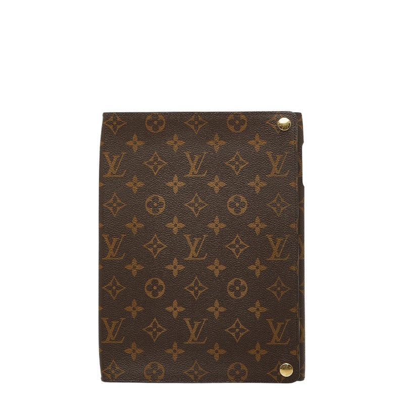 ルイ ヴィトン モノグラム エテュイ iPadケース M93803 ブラウン PVC レディース LOUIS VUITTON 【中古】