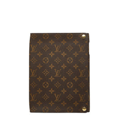 ルイ ヴィトン モノグラム エテュイ iPadケース M93803 ブラウン PVC レディース LOUIS VUITTON 【中古】