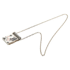 ヴァレンチノ ラブブレード ミラー 鏡 リップスティックケース シルバー マルチカラー メタル レディース Valentino 【中古】