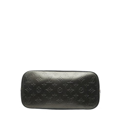 ルイ ヴィトン モノグラム マット ストックトン トートバッグ ハンドバッグ M55112 ノワール ブラック レザー レディース LOUIS VUITTON 【中古】