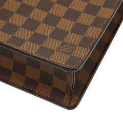 ルイ ヴィトン ダミエ アルトナPM ビジネスバッグ ブリーフケース N53315 ブラウン PVC レザー メンズ LOUIS VUITTON 【中古】