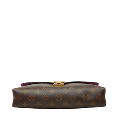 ルイ ヴィトン モノグラム パラスチェーン ショルダーバッグ M41635 ブラウン グレープ パープル PVC レザー レディース LOUIS VUITTON 【中古】