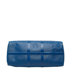 ルイ ヴィトン エピ キーポル45 ボストンバッグ トラベルバッグ M42975 トレドブルー レザー レディース LOUIS VUITTON 【中古】