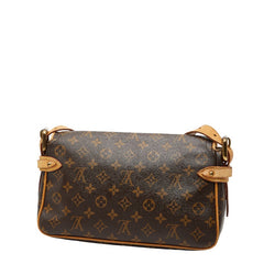 ルイ ヴィトン モノグラム ハドソンPM 斜め掛け ショルダーバッグ M40027 ブラウン PVC レザー レディース LOUIS VUITTON 【中古】