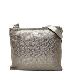 グッチ GGインプリメ 斜め掛け ショルダーバッグ 201446 ベージュ PVC レザー レディース GUCCI 【中古】