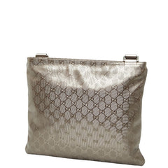 グッチ GGインプリメ 斜め掛け ショルダーバッグ 201446 ベージュ PVC レザー レディース GUCCI 【中古】