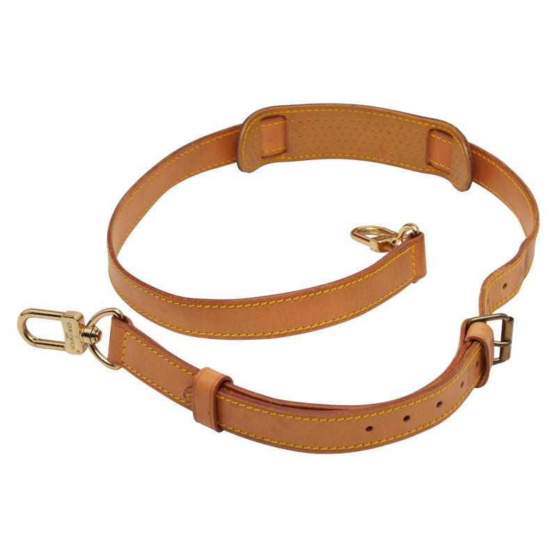 ルイ ヴィトン ショルダーストラップ ベージュ レザー レディース LOUIS VUITTON 【中古】
