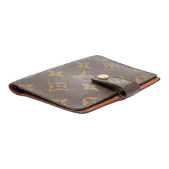 ルイ ヴィトン モノグラム ミニ アジェンダ 手帳カバー T56350 ブラウン PVC レザー レディース LOUIS VUITTON 【中古】
