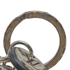 ルイ ヴィトン タイガ ポルトクレ ネオLVクラブ キーホルダー チャーム M67242 ブラック シルバー レザー メタル メンズ LOUIS VUITTON 【中古】