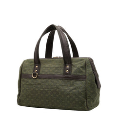 ルイ ヴィトン モノグラムミニ ジョセフィーヌGM ハンドバッグ M92412 カーキ ブラウン キャンバス レザー レディース LOUIS VUITTON 【中古】