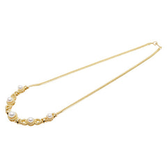 ミキモト K18YG イエローゴールド アコヤパール6.8mm アコヤパール5.4～5.9mm ネックレス レディース MIKIMOTO 【中古】