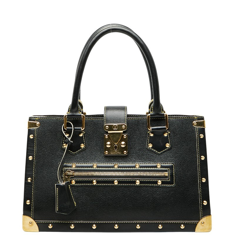 ルイ ヴィトン スハリ ファビュロー トートバッグ M91812 ブラック ゴールド レザー メッキ レディース LOUIS VUITTON 【中古】