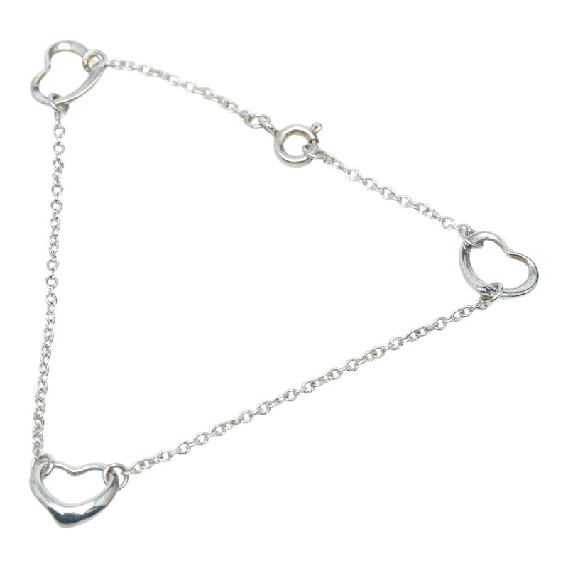 ティファニー オープンハート ブレスレット SV925 シルバー レディース TIFFANY&Co. 【中古】