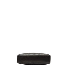 シャネル マトラッセ ワンショルダーバッグ ブラック ラムスキン レディース CHANEL 【中古】