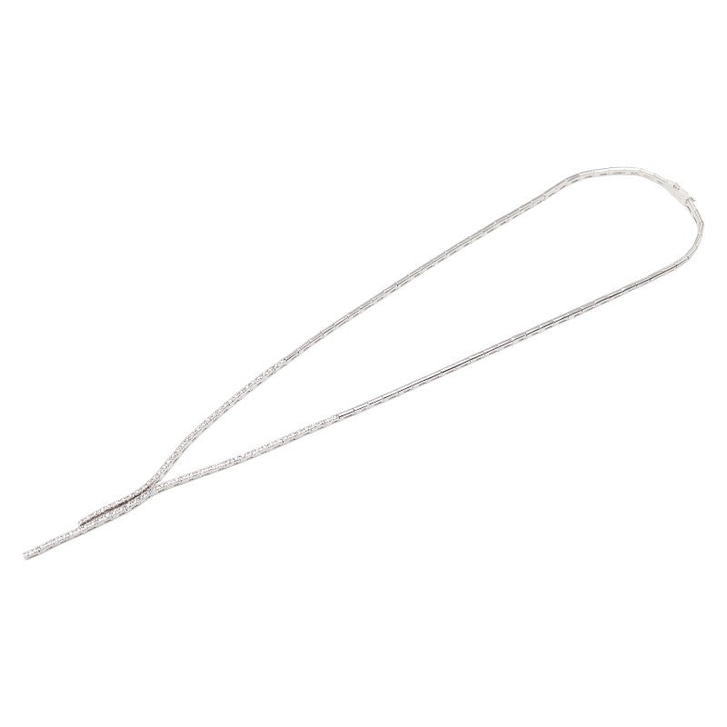 K18WG ホワイトゴールド ダイヤ1.00ct ネックレス レディース 【中古】