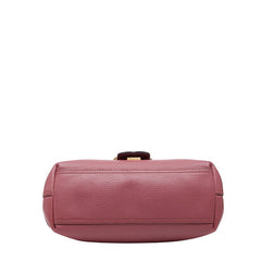 グッチ GGマーモント ショルダーバッグ 401173 ピンク レザー レディース GUCCI 【中古】