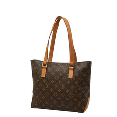 ルイ ヴィトン モノグラム カバ ピアノ トートバッグ ショルダーバッグ M51148 ブラウン PVC レザー レディース LOUIS VUITTON 【中古】
