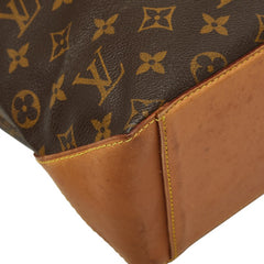 ルイ ヴィトン モノグラム カバ ピアノ トートバッグ ショルダーバッグ M51148 ブラウン PVC レザー レディース LOUIS VUITTON 【中古】