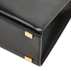 セリーヌ ハンドバッグ ブラック レザー レディース CELINE 【中古】