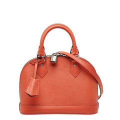 ルイ ヴィトン エピ アルマBB ハンドバッグ ショルダーバッグ 2WAY ピンク系 オレンジ系 レザー レディース LOUIS VUITTON 【中古】