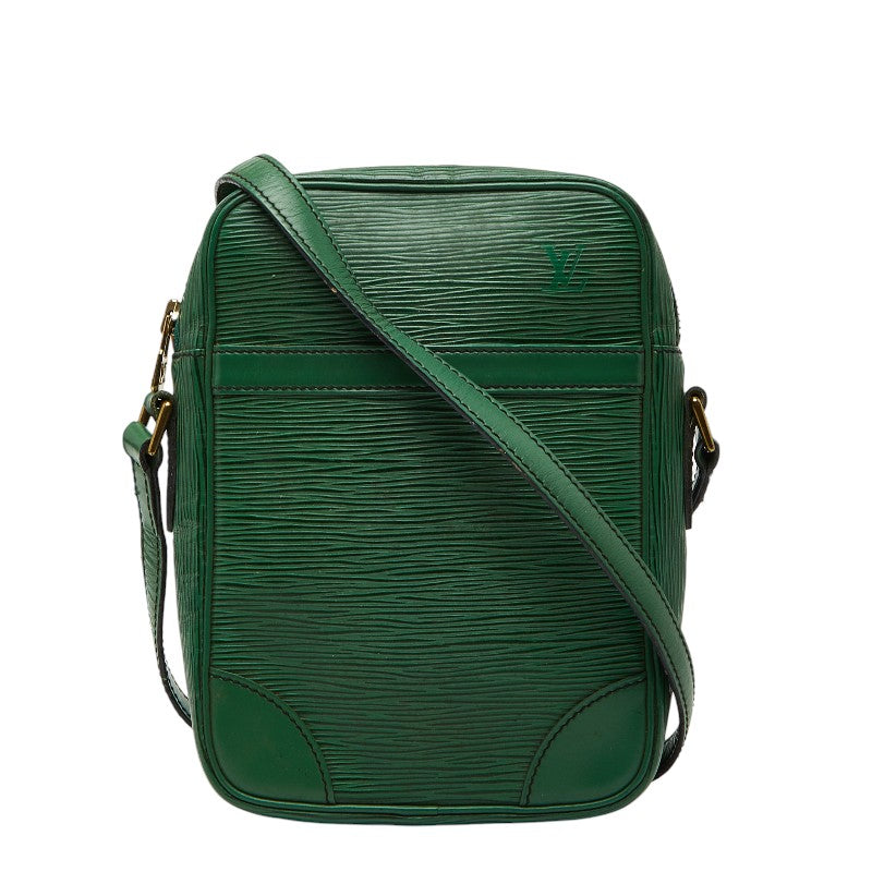 ルイ ヴィトン エピ ダヌーブ 斜め掛け ショルダーバッグ M45634 ボルネオグリーン レザー レディース LOUIS VUITTON 【中古】