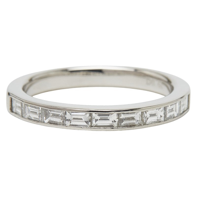Pt950 プラチナ ダイヤ0.68ct ハーフエタニティ リング 指輪 レディース 12.5号 【中古】