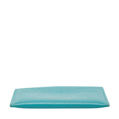 ティファニー カードケース パスケース ティファニーブルー レザー レディース TIFFANY&Co. 【中古】