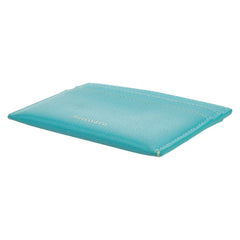 ティファニー カードケース パスケース ティファニーブルー レザー レディース TIFFANY&Co. 【中古】
