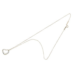 ティファニー オープンハート ネックレス SV925 シルバー レディース TIFFANY&Co. 【中古】