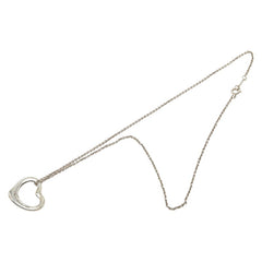 ティファニー オープンハート ネックレス SV925 シルバー レディース TIFFANY&Co. 【中古】