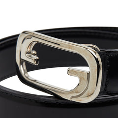 グッチ ベルト サイズ：75 30 036 194 1007 5 ブラック レザー レディース GUCCI 【中古】