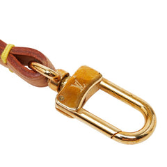 ルイ ヴィトン ポシェットアクセソワール用 ストラップ ショルダーストラップ ベージュ レザー レディース LOUIS VUITTON 【中古】