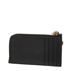 ディオール カナージュ レディディオール カードケース フラグメントケース ブラック レザー レディース Dior 【中古】